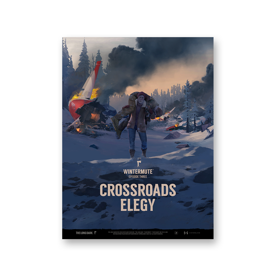 The Long Dark WINTERMUTE Poster: Episode Three, “Crossroads Elegy”