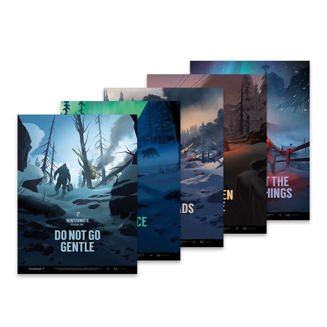 The Long Dark WINTERMUTE Poster Collection