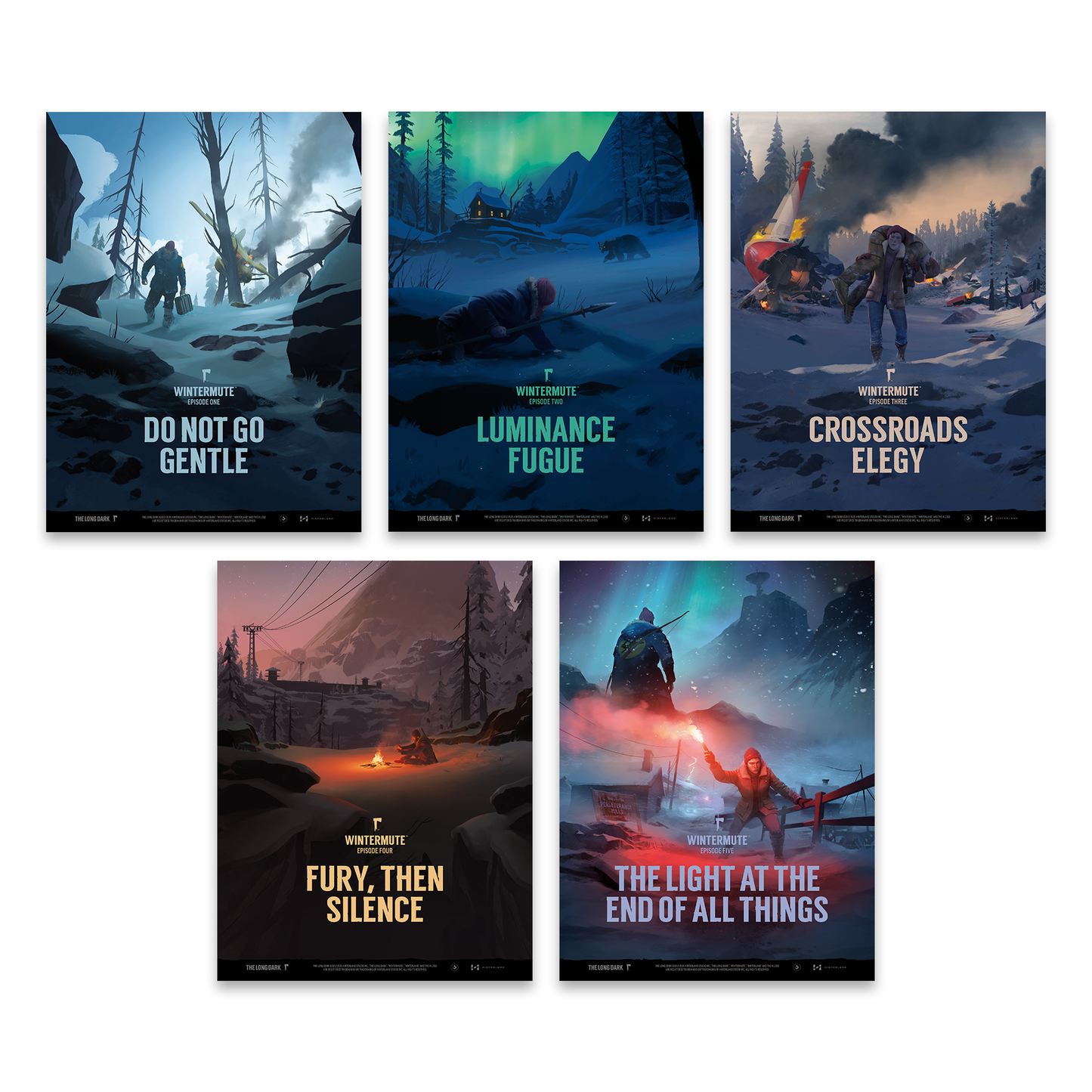 The Long Dark WINTERMUTE Poster Collection