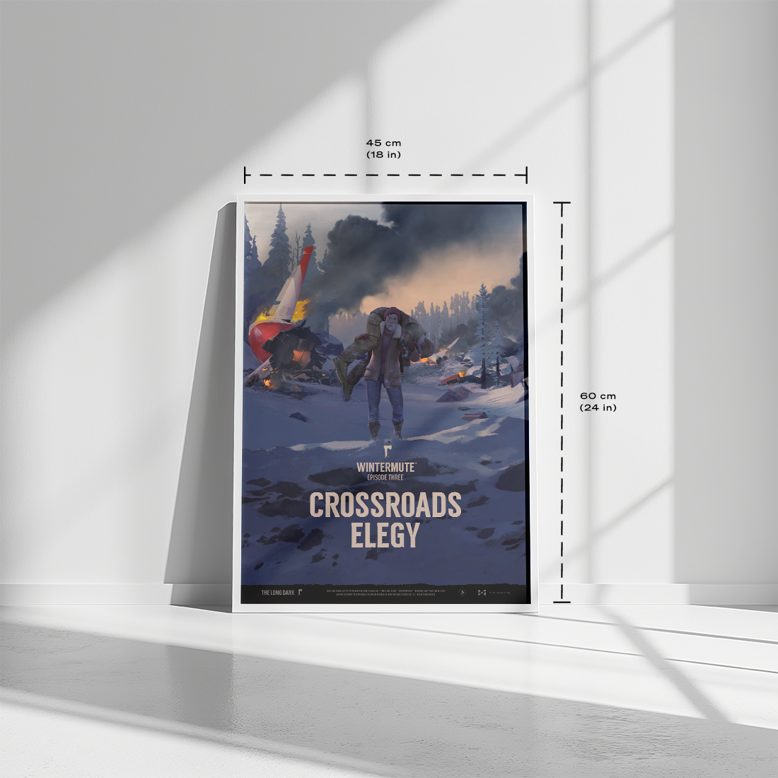 The Long Dark WINTERMUTE Poster: Episode Three, “Crossroads Elegy”
with dimensions