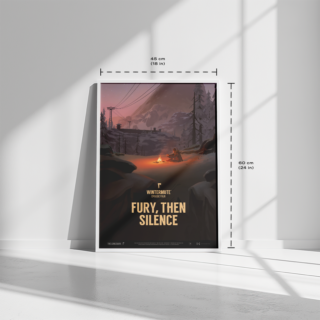 The Long Dark WINTERMUTE Poster: Episode Four, “Fury, Then Silence”
with dimensions